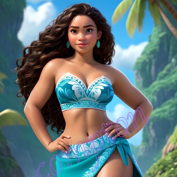 MOANA  13 x 19 Fine Art Print - Limited to 6 signed & numbered prints - Picture 1 of 4